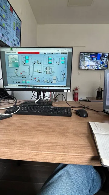 Çorum içme suyu otomasyon revizyonu — kontrol ekranı